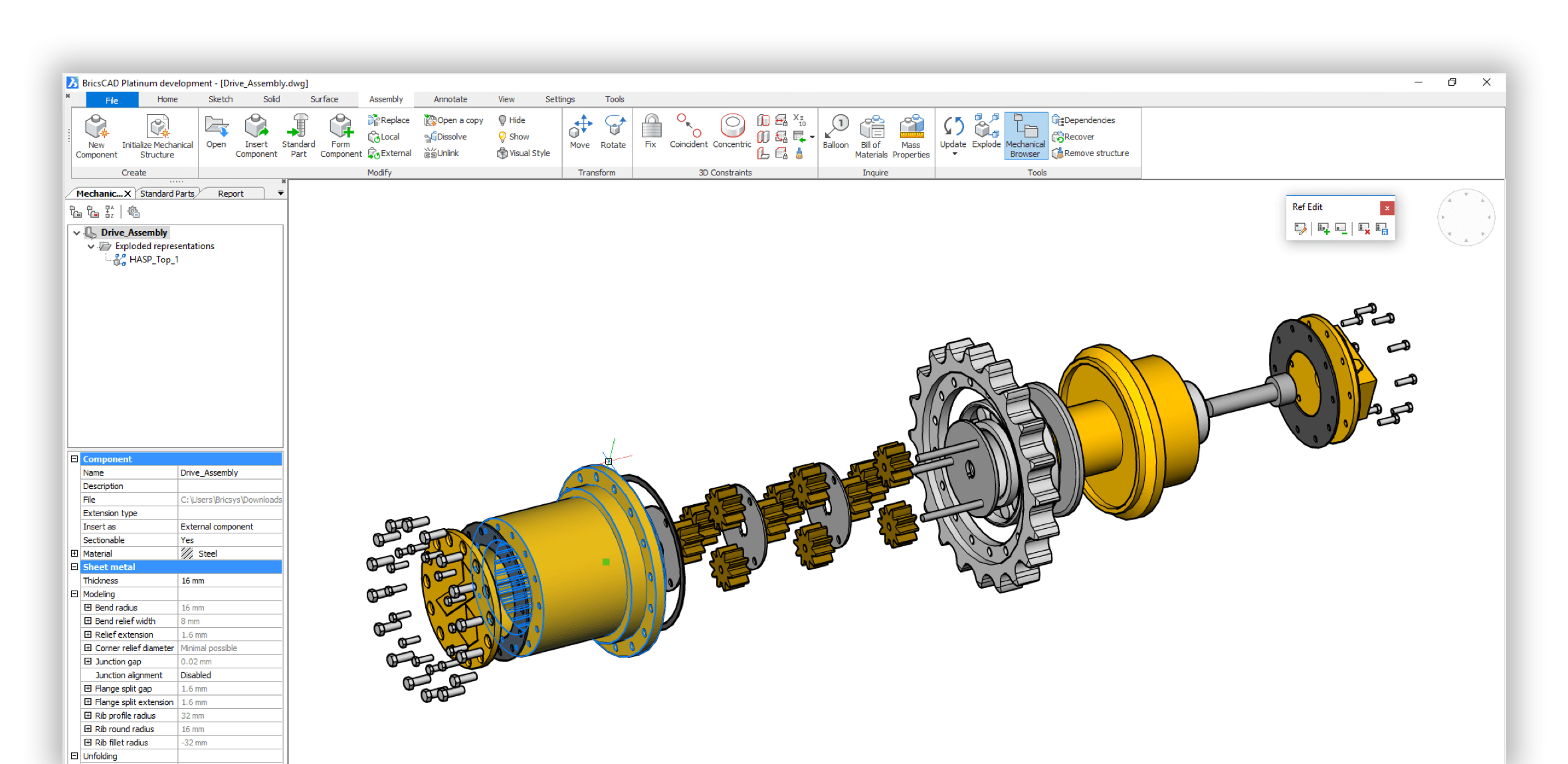 BricsCAD Mechanical 